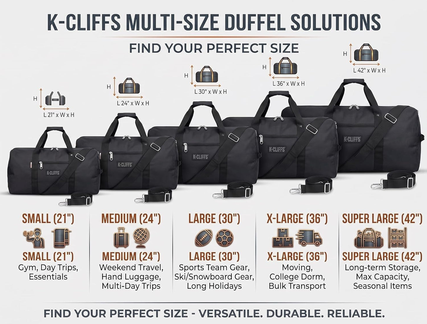 Heavy Duty Cargo Duffel Large Sport Gear Drum Set Equipment Hardware Travel Bag Rooftop Rack Bag
