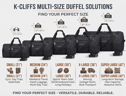 Heavy Duty Cargo Duffel Large Sport Gear Drum Set Equipment Hardware Travel Bag Rooftop Rack Bag